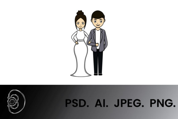 Charming Illustrations for Your Wedding and Romance Projects