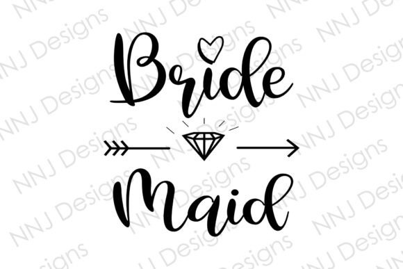 Designing Timeless Wedding Memories with Bride Maid SVGs