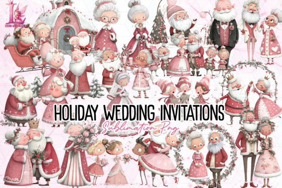 Make Your Holiday Nuptials Unforgettable with Stunning PNG Invites