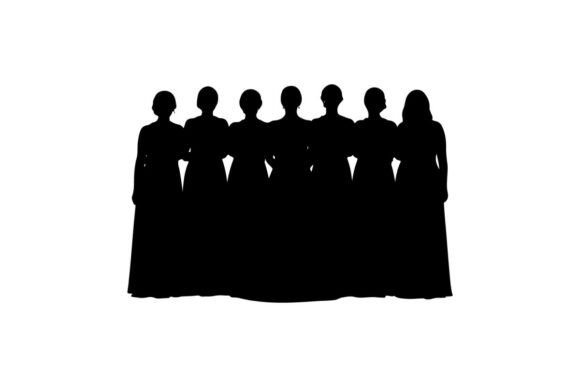 Modern Wedding Silhouettes for Crisp, Professional Design