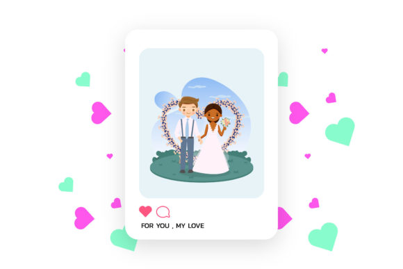 Valentine Photocard Love Wedding: Design for Memorable Moments
