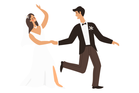 Wedding Couple Holiday Party: A Font for Festive Branding