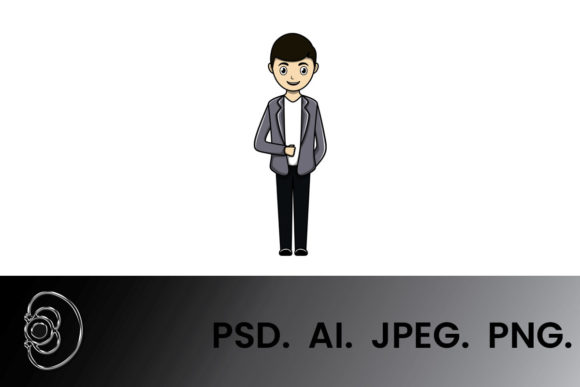 Wedding Man Cartoon Vector: A Playful Twist for Modern Design